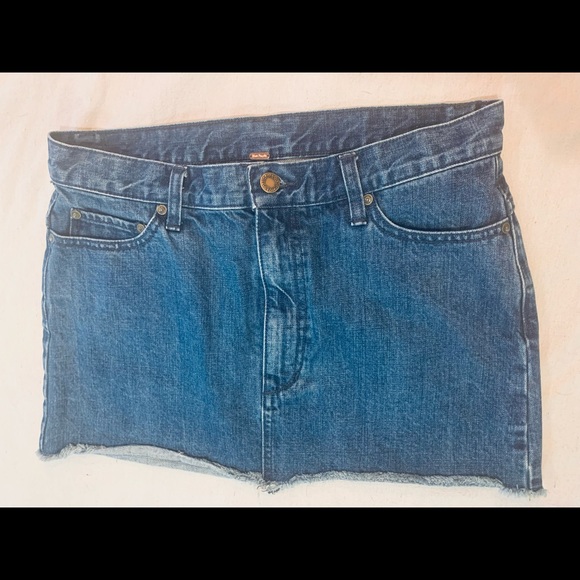 FREE PEOPLE Beat of the Music Mini Skirt Size 6 EUC - Picture 2 of 5